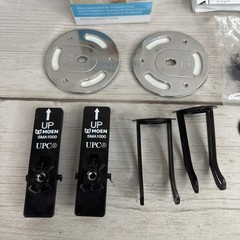 New OBX MOEN SecureMount Behind The Wall Anchor Pair SMA1000CH Free Shipping!