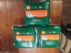 Depend Briefs with Adhesive Tabs Maximum Absorbency S/M Unisex 20 Ct Lot of 3