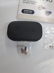 Lucid Enrich PRO In-the-Ear Personal Hearing Amplifier NEW Open BOX Free Ship!