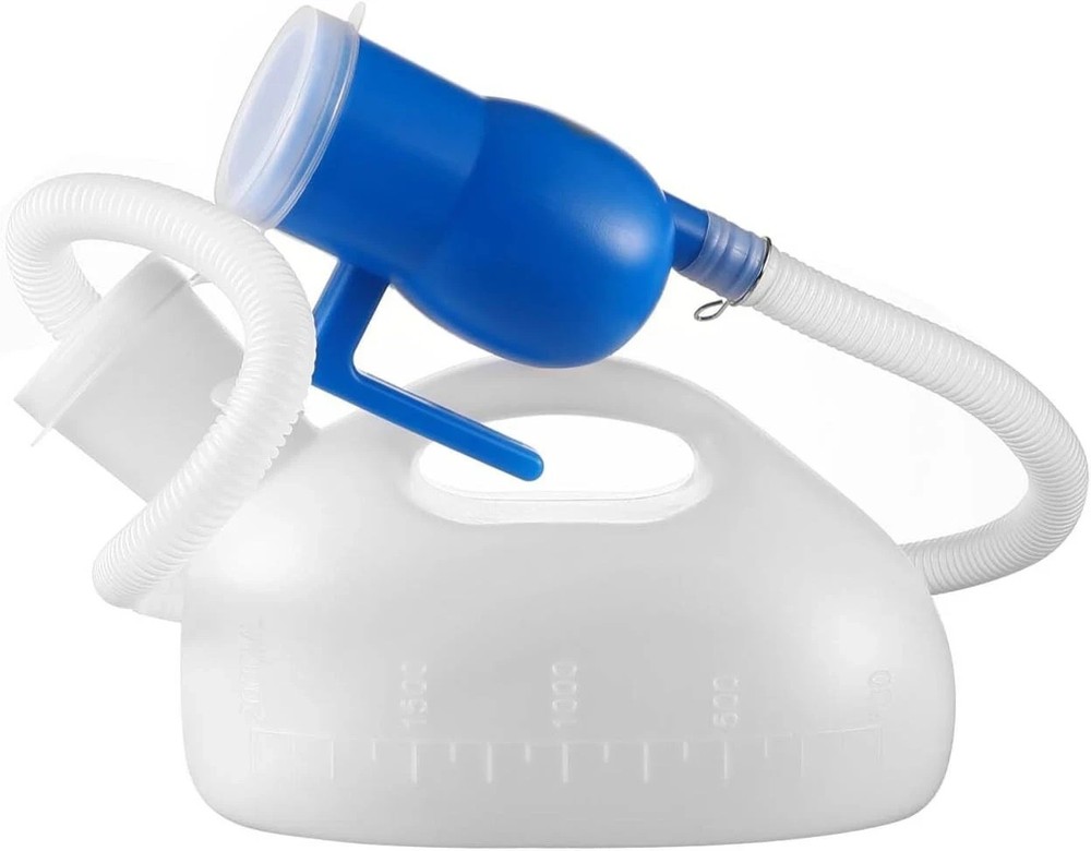 Men Urinal Bottle Portable Toilet Male Pee Bottle Reusable Urine Bottle Colle…