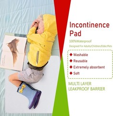 Durable & Waterproof Bed Pads 34″ x 52″ – Excellent Protection for Incontinence