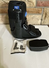 Polymer Air High Top Walking Boot Black Adjustable Inflatable Immobilizer