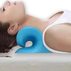 Portable Gravity Cervical Neck Massage Pillow Trigger Point Correction Support