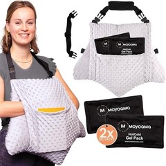 Hysterectomy Recovery Pillow W/ Adjustable Straps Gel Packs Post Surgery Comfort