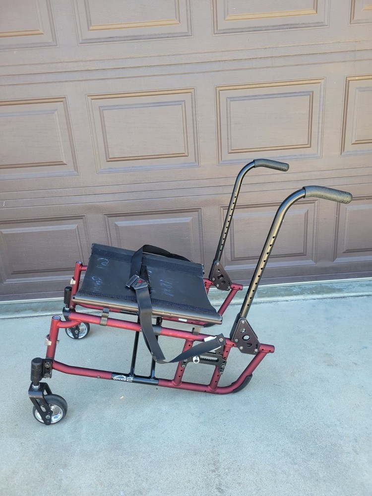 Quickie 2 Folding Wheelchair Frame & Parts 18″ x 18″ Used 18″x18″ NO Wheels Used