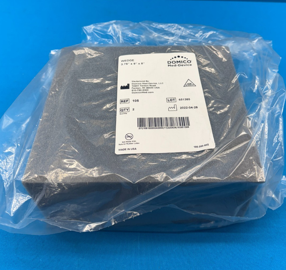 Domico Med-Device 105 2-Pack 3.75″ x 9″ x 8″ Patient Positioning Wedge