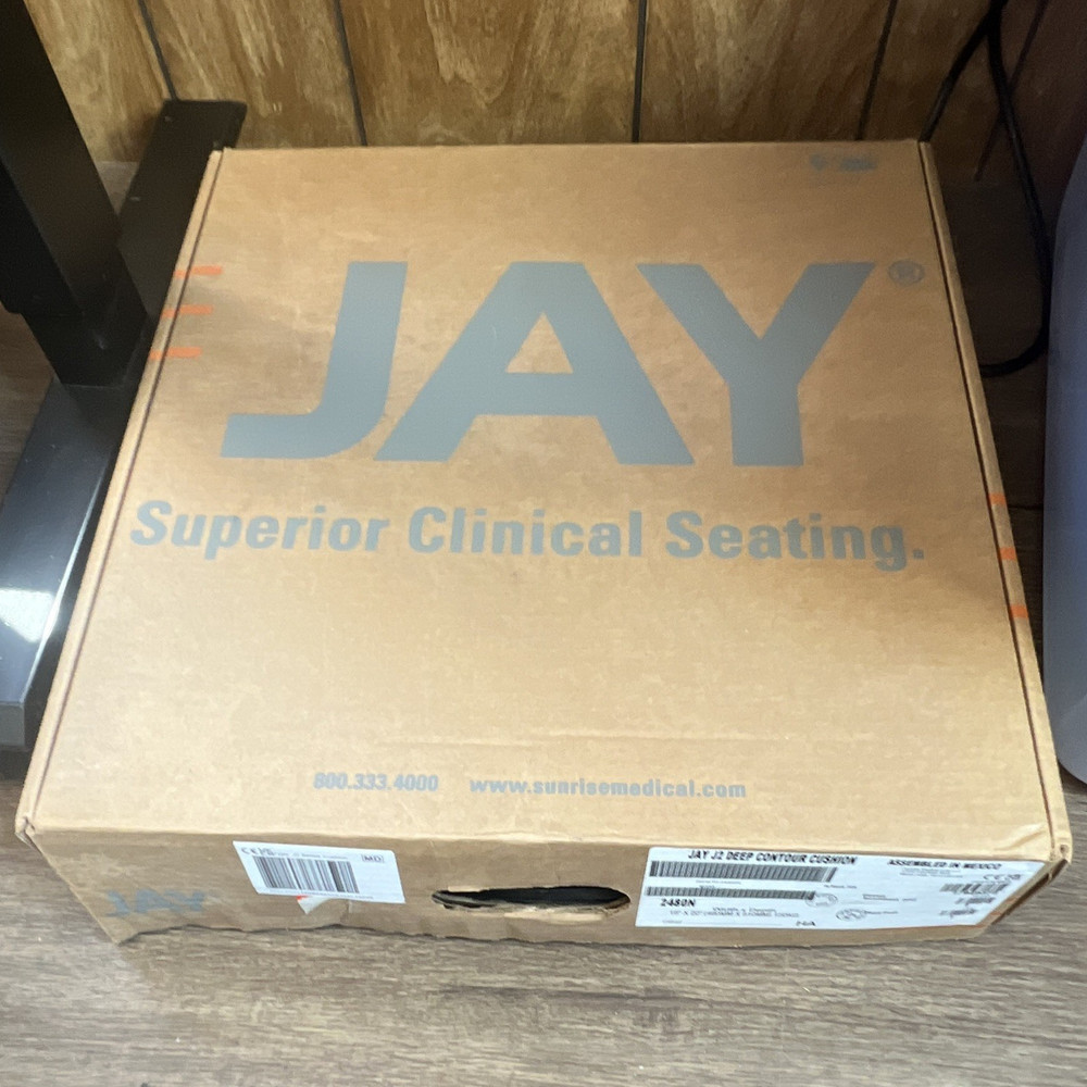 JAY Superior Clinical Seating Cushion Seat Cushion, Brown