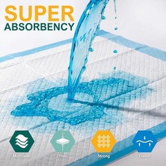 Comfortable 23×36 Disposable Bed Pads – 50 Count for Easy Clean-Up & Safety