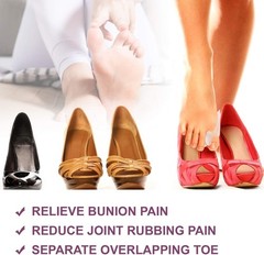 Bunion Cushion Protector – 10 Soft Silicone Pads for Big Toe Comfort & Relief