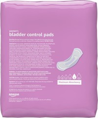 Maximum Absorbency Incontinence Pads for Women – 39 Count, Unscented Comfort