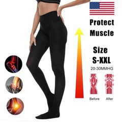 Compression Stockings Tights 100 Denier Soft All Day Comfort Support Pantyhose