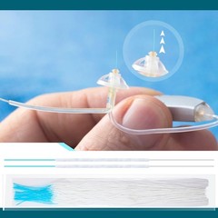 200 Count Hearing Aid Cleaning Kit – Gentle Brush, Effective Earbud Cleaner, Acc