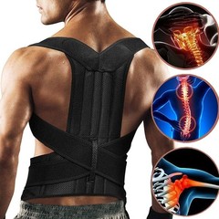 Adjustable Posture Corrector Low Back Support Shoulder Brace Belt For Men&Women