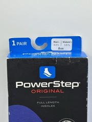 Powerstep Original Full Length Orthotic Insoles Men’s 3-3.5 Women’s 5-5.5 ASM
