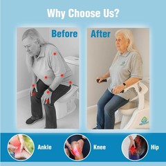 LuxeLift Bidet Powered Toilet Lift Seat Riser Elderly Disabled Seniors HSA/FSA