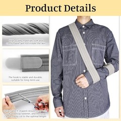 2-Pack Arm Sling,Adjustable Arm Support Strap,Shoulder Immobilizer for Women