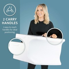 Leg Elevation Pillow Double Leg Wedge for Post-Surgery Support