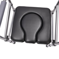 Waterproof Folding Shower Chair Commode Toilet Safety Chair Bathroom Seat Safty