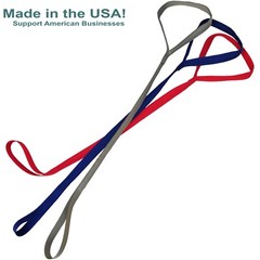 Black Leg Lifter, Rigid, Made in The USA, Mobility Aid for Hip Surgery, Therapy
