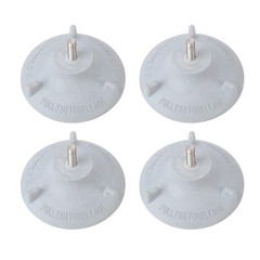 4pcs Elder Shower Chair Replacement Feet In Durable Rubber Material Popular