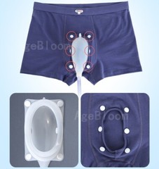 Male Urine Bag Underwear Men Urinal Portable Pee Bag Pee Catheter Holder Upgrade