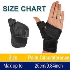 Left Right Thumb Wrist Support Brace Splint Carpal Tunnel Sprain Arthritis Sport