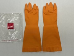 Mediven Super Grip Gloves for Donning Stockings ( Small, Med, Large ) Orange