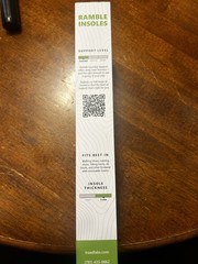 Tread-Labs Ramble Insoles Med Arch Supports Men’s 12-12.5