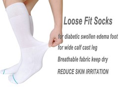 Socks Liner for Orthopedic Walking Boots Walker Brace Shoe,Medical Tube Socks