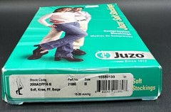 Juzo 2000 ADFF14 111 Soft Short Knee High Stocking 15-20 mmHg* Beige Compression