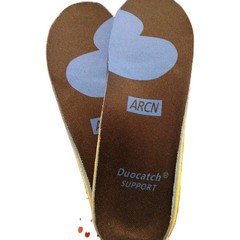 Duocatch Orthotic Insoles with High Arch Support W16-17 (M:14-15.5)