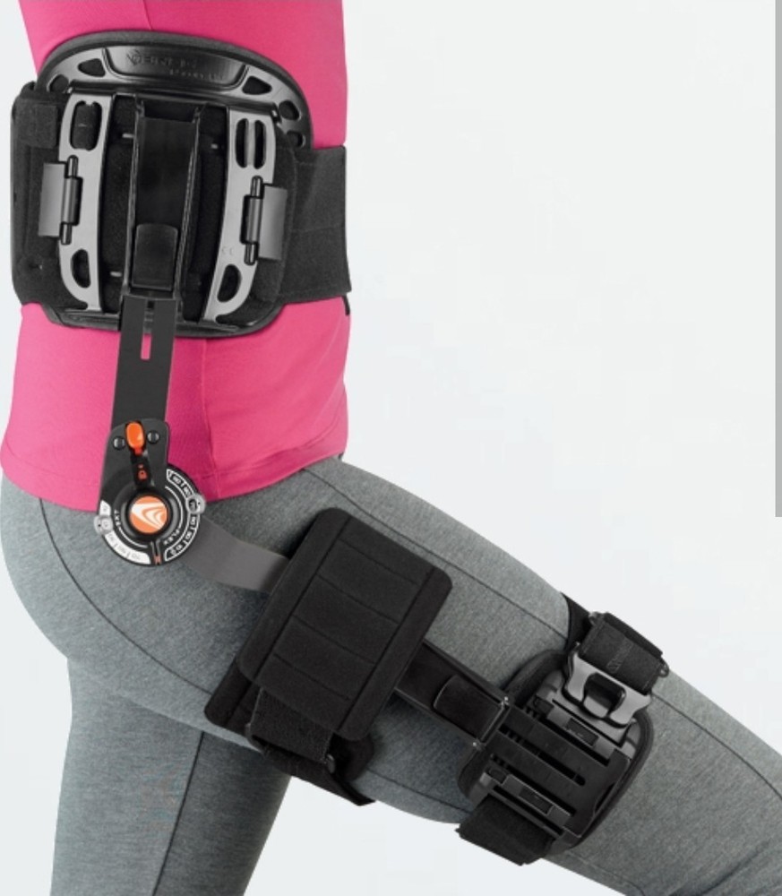 Breg T Scope Post-Op Hip Brace Right Hip Adjustable ROM Orthopedic 08911 31”- 60