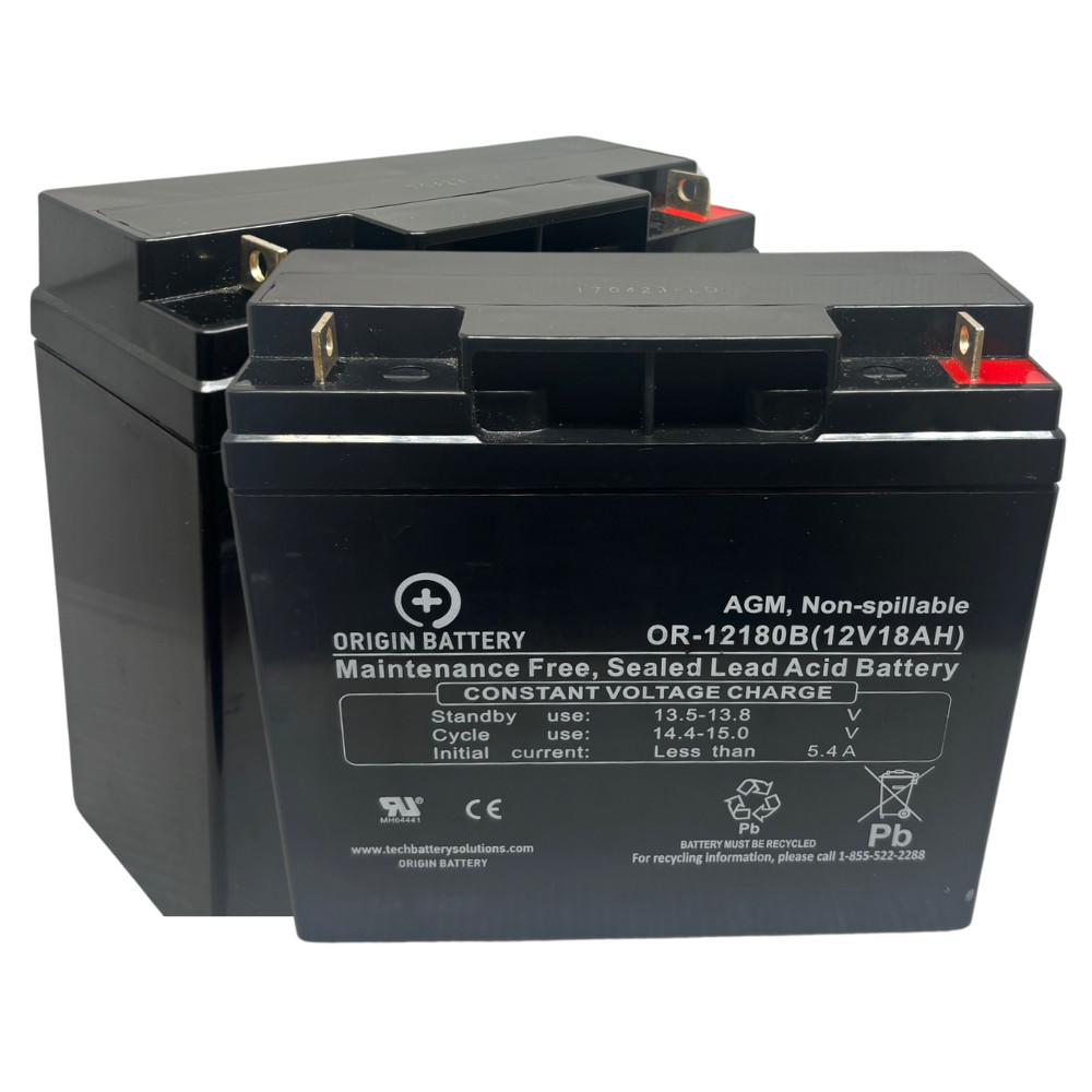 Drive Medical Spitfire Pro SE (317FS/417FS) 18AH Battery Replacement Kit