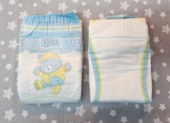 2-Pack of New Teddy’s Ultra 4 Tape ABDL Adult Diaper Size Medium Cloth Backed