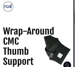Rcai 500 Cmcs Wrap Around Thumb Support Brace Left Large