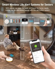 Multifunctional Smart Pager SOS Alert System