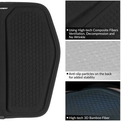 Universal Honeycomb Gel Car Seat Cushion Cooling Pressure Relief Pad