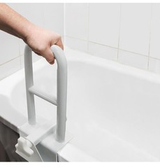 FSA/HSA Eligible, Vaunn Adjustable Bathtub Safety Rail Shower Grab Bar…