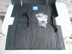 WHEELCHAIR SEAT PAD AND BACK PAD ONLY. & ALL HARDWARE FOR MEDLINE EXCEL ONLY!