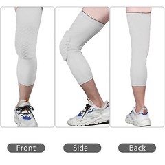 Compression Sleeve Support Leg Knee Brace Pad Socks Sports Basketball Men Women
