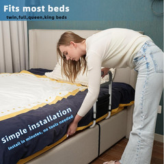 Bed Rails for Seniors 350LB Heavy Duty Bed Assist Handle Safety Rail