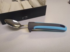 Adaptive Silverware 4 Pc For Elderly Arthritis Medium Weight 3.35 oz- Bunmo