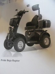 Seat Cushion from Pride Baja Raptor Scooter
