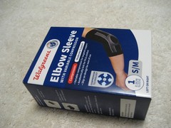 Walgreens Elbow Sleeve W/ Variable Compression – Size: S-M – Free Shipping!