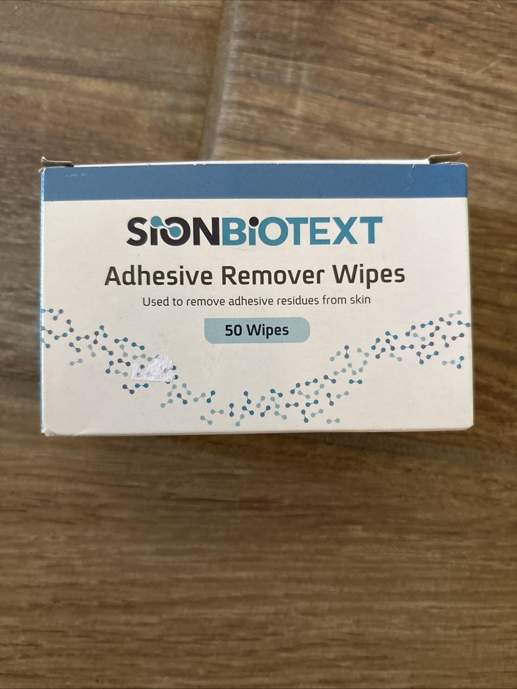 Adhesive Remover SionBiotext Wipe 48 per Box – 1 Package Used