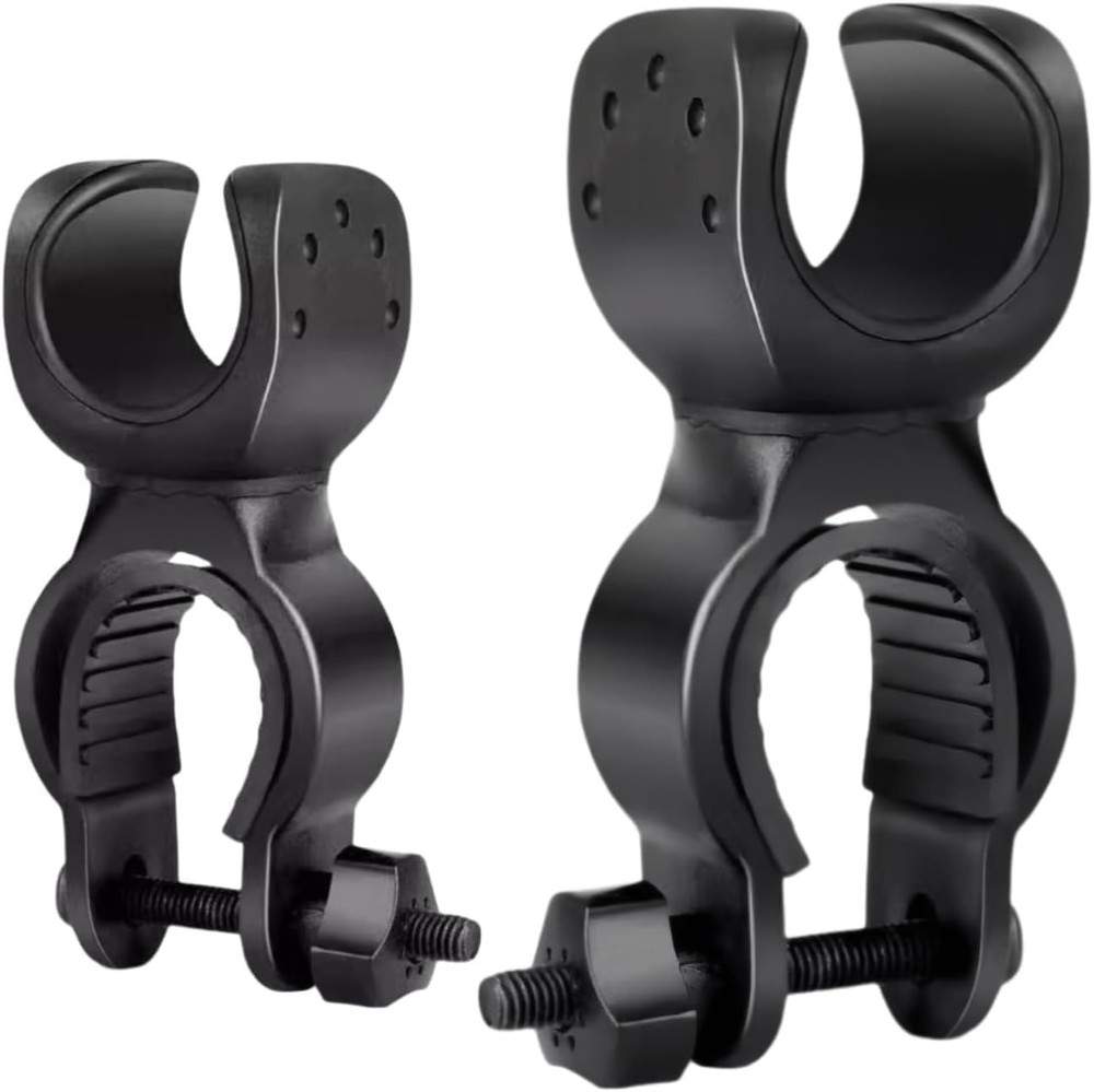 2Pcs Shower Head Holder for Shower Chair Wheelchair Cane Handicap Bathroom Mount