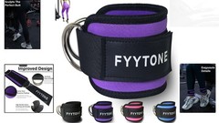 Adjustable Ankle Straps for Cable Machines – Kickbacks & Glute Workouts