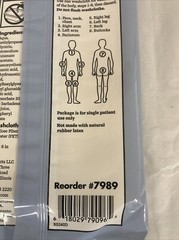 Stryker Sage 7989 Bath Hygienic Full-Body Washcloths Fragrnce Free 1 Pack of 8