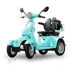 800W 4-Wheels Heavy Duty Mobility Scooters for Senior 60V 20AH 500lbs 31miles