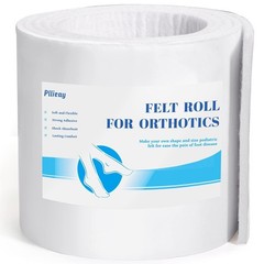 Pllieay Adhesive Felt Premium Grade Orthopedic Felt Roll 1/4 X 6 X 2.5Yd. Qua
